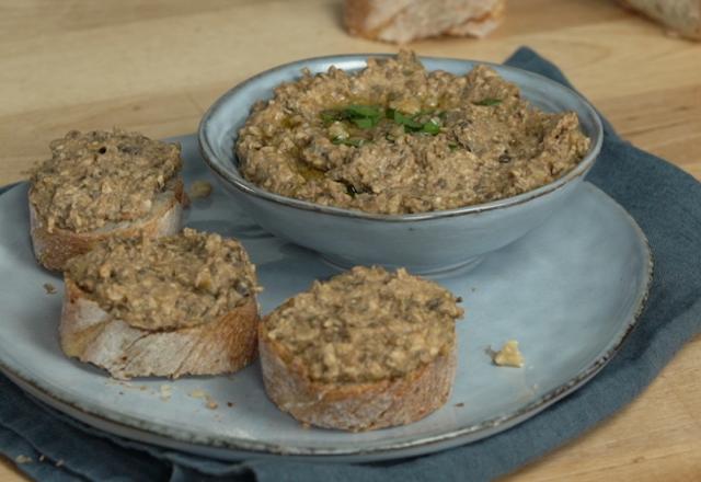 Rillettes végétariennes aux lentilles et aux Noix du Périgord AOP