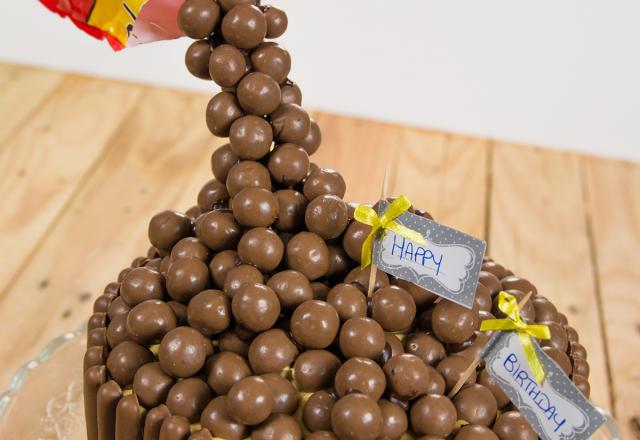 Gravity cake aux Maltesers