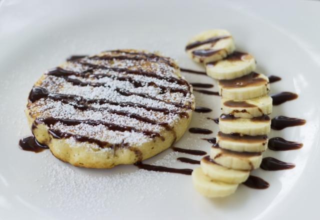 Pancake banane/chocolat