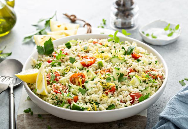 "C’est un mélange entre les saveurs d’été et celles d’automne” : cette recette de taboulé au chou-fleur est idéale pour la mi-saison !