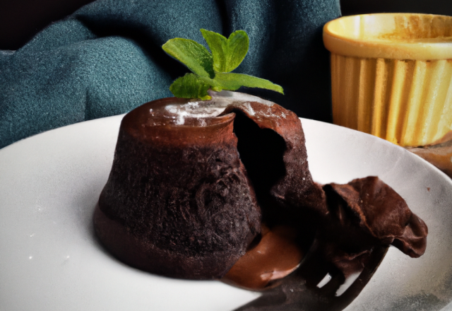 Fondant au chocolat tendre 