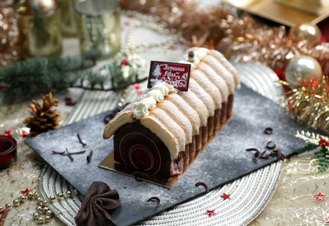 Une bûche maison pour Noël en quelques minutes, c’est possible avec cette recette improbable !