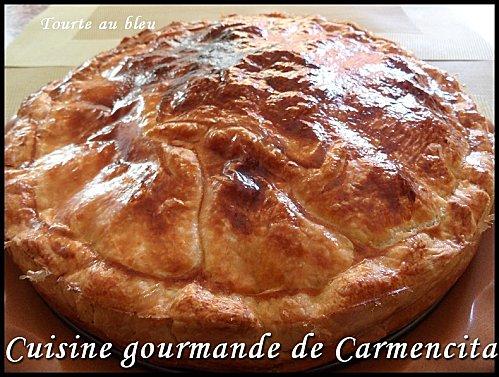 Tourte au bleu et courgettes