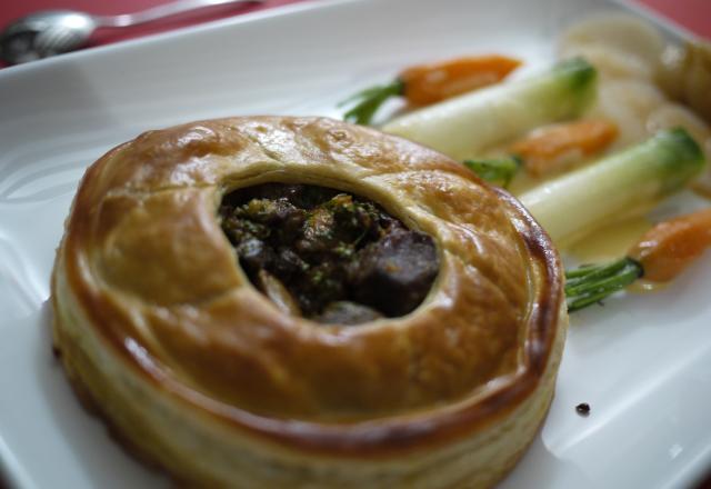 Pot-au-feu en tourte twisté