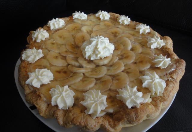 Tarte à la banane économique