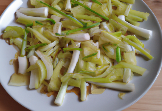 Salade de poireaux