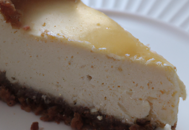 Cheesecake sans fromage