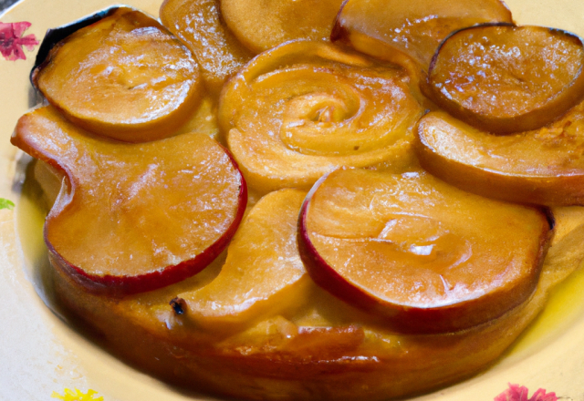 Cake tatin de pommes