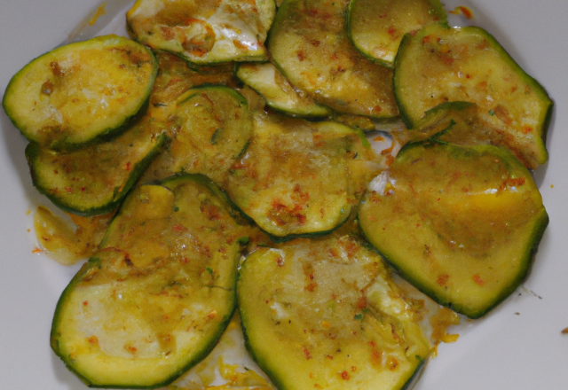 Poêlée de courgettes maison