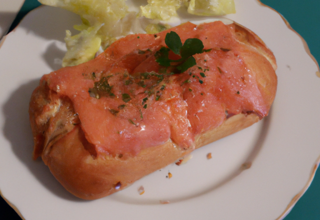 Pain de saumon à la danoise