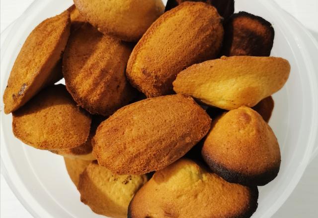 Madeleines au citron très faciles