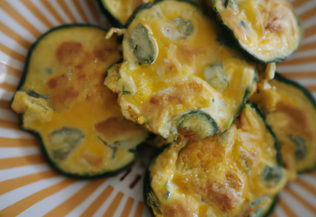 Petites omelettes à la courgette