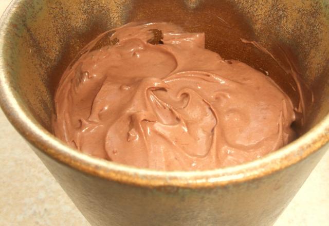 Mousse au chocolat aux zestes d'orange