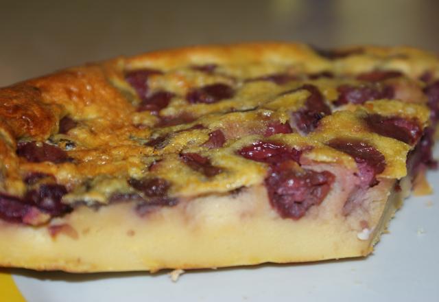 Clafoutis cerises-amandes