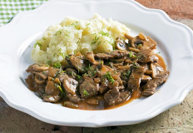 Bœuf Stroganoff