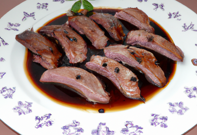 Magrets de canard au vinaigre balsamique