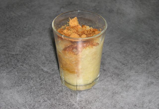 Verrine ananas spéculos