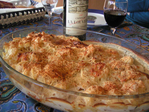 Gratin de panais et de pommes de terre