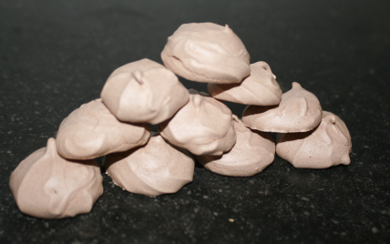 Meringues au chocolat