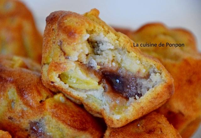 Muffin banane, pomme et cumbava