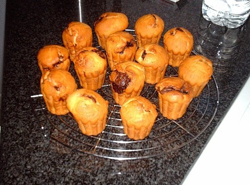 Muffins  au Nutella