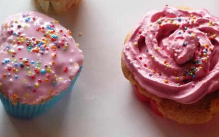 Cupcake tout rose !