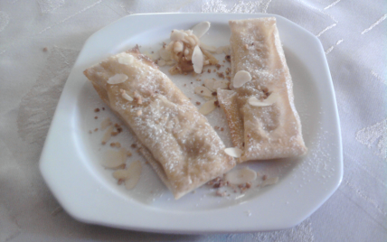 Pommes râpées en feuille de brick