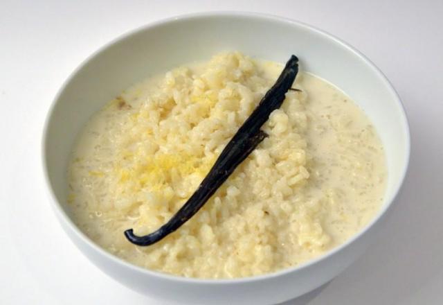 Riz au lait au micro-ondes