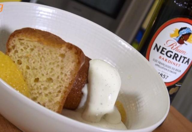 Baba au rhum aux agrumes