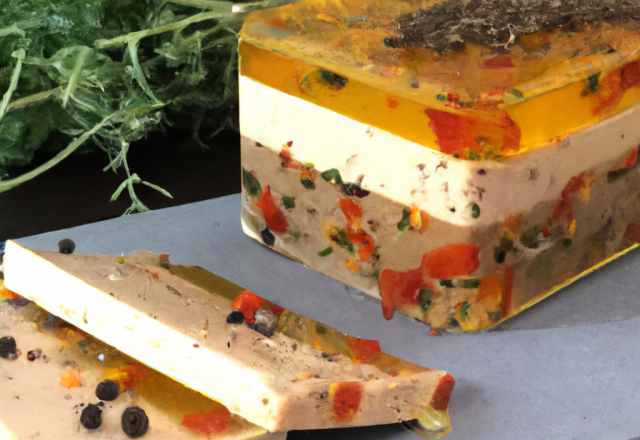 Terrine de fromages aux poivrons