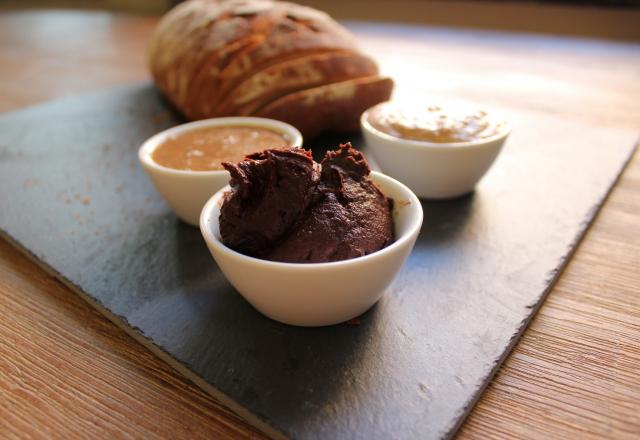 Purée d'amandes au cacao