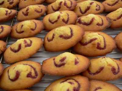 Madeleines sans fleur d'oranger