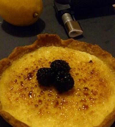 Tarte au citron brûlée