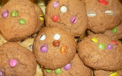 Cookies aux smarties régressifs