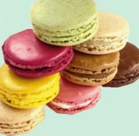 Les macarons à la mandarine et au citron