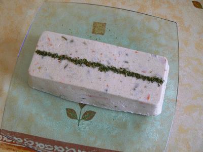 Terrine de crabe aux petits légumes (sans cuisson)