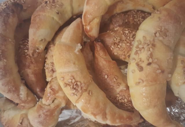 Croissants aux amandes