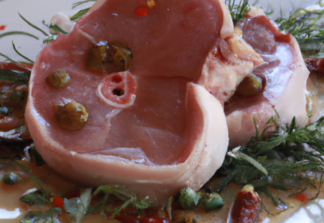 Côtes de veau en gelée