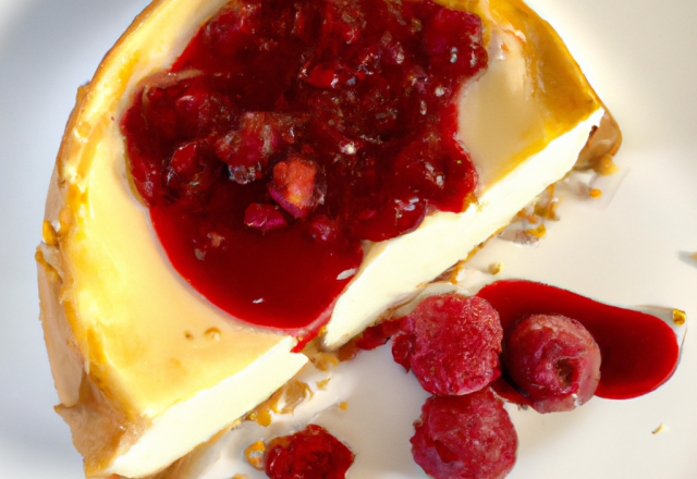 Cheese-cake aux framboises