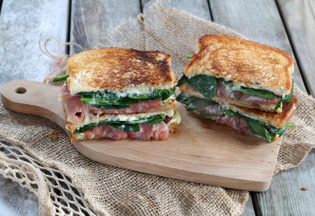 Croque-Monsieur à la Fourme d'Ambert