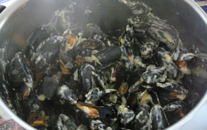 Moules façon Poulette