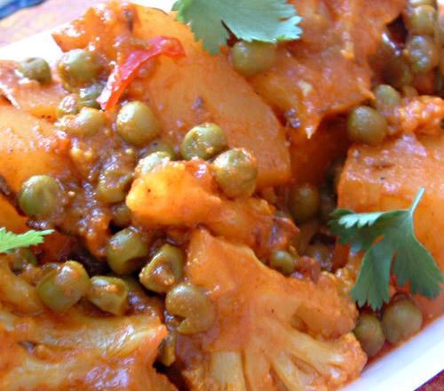 Recette indienne Légumes aux épices