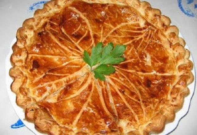 Tourte feuilletée de la mer