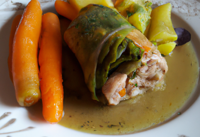 Escalope de veau à la cancoillotte gourmande