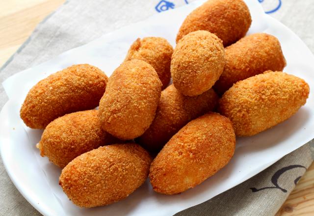 Croquettes de riz à la mozzarella (Suppli'al telefono)