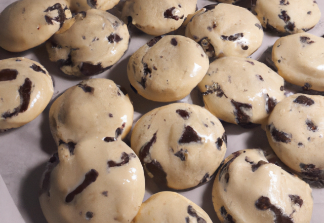 Cookies aux chocolats noir et blanc