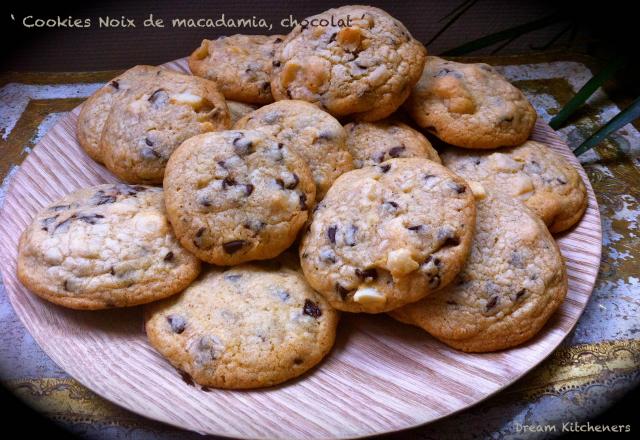 Cookies macadamia chocolat