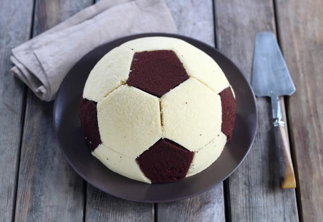 Gâteau ballon de foot