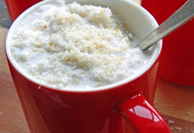 Risotto au lait de coco avec un zeste d'acidité