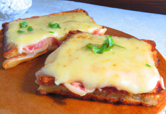 Croque monsieur léger